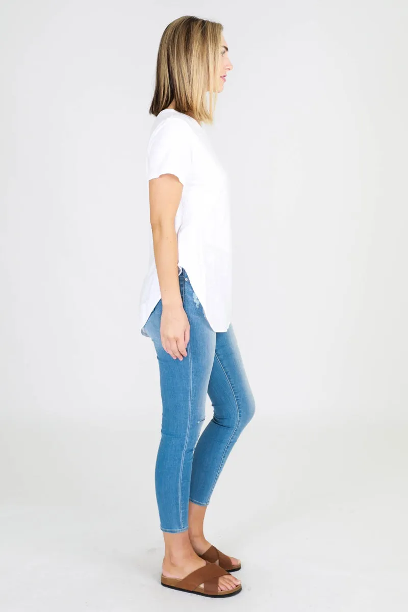 3rd Story - Elwood Tee - White