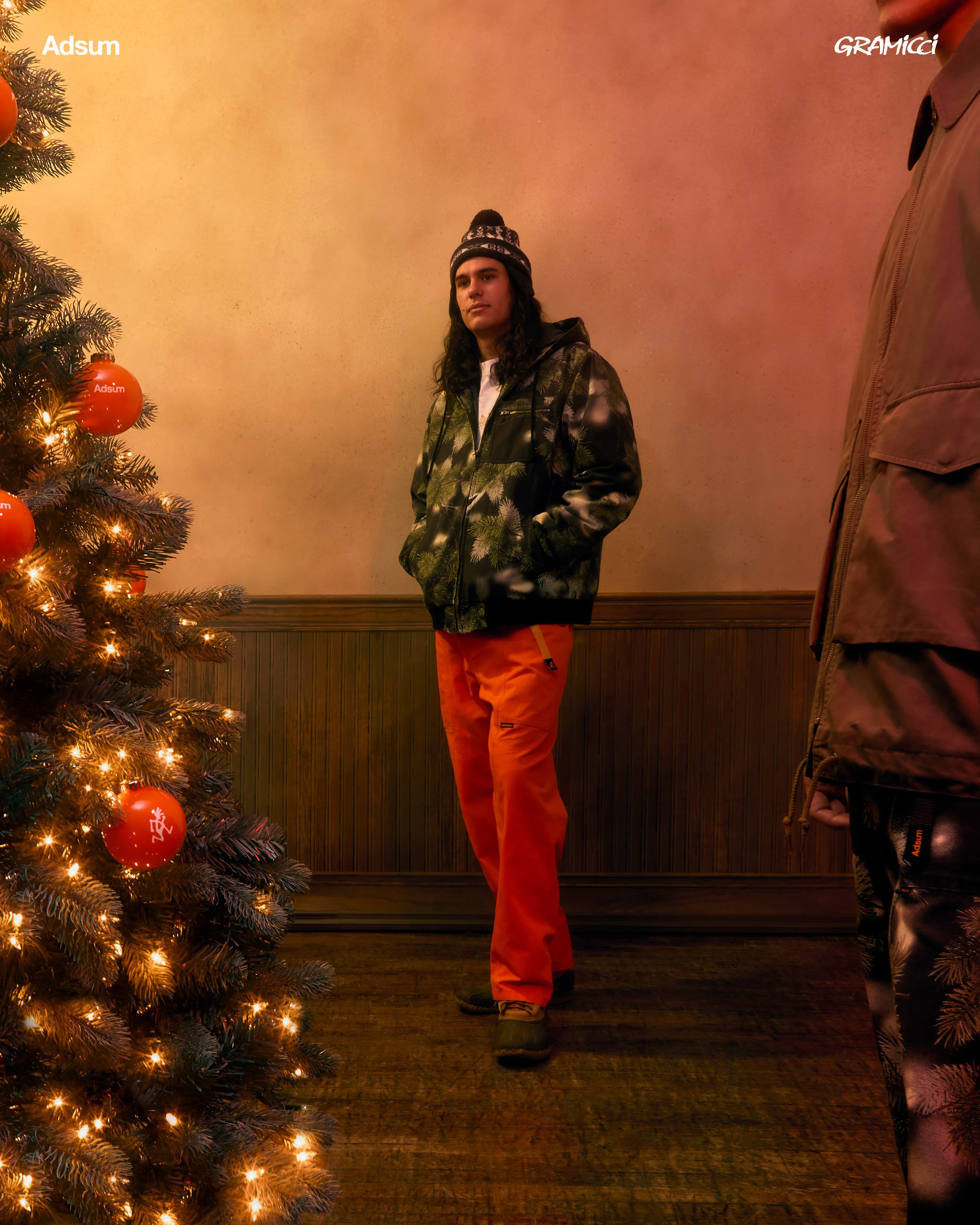 Adsum   Gramicci Canvas Work Jacket - Camo