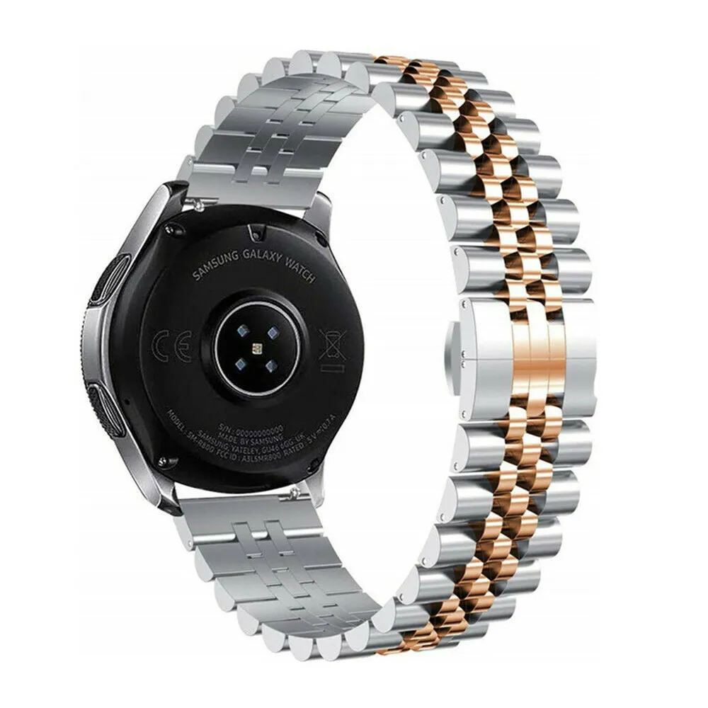 Amazfit GTR 3 (Pro) Steel Strap Jubilee (Silver/Rose Gold)