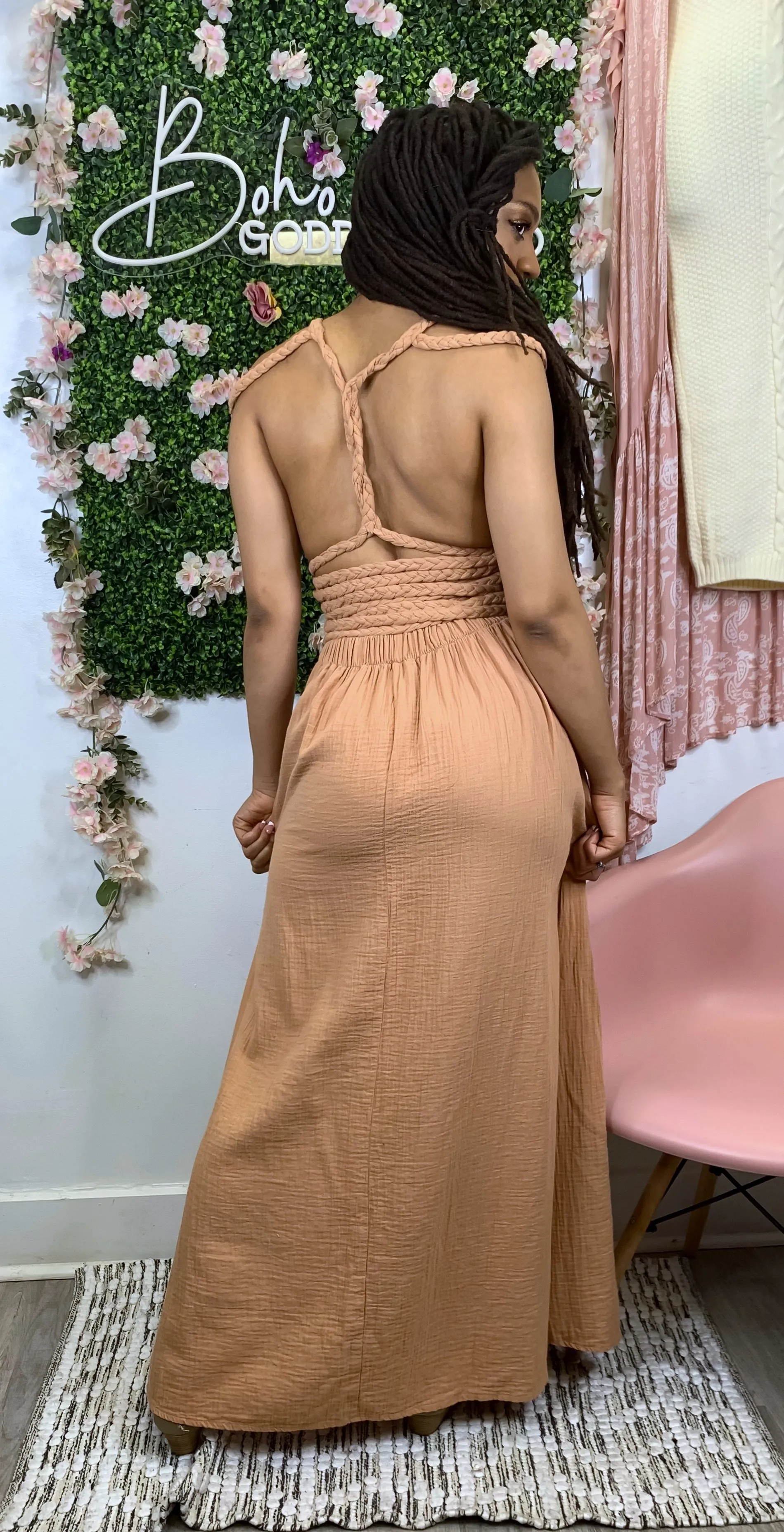 Boho Mona Braided Dress