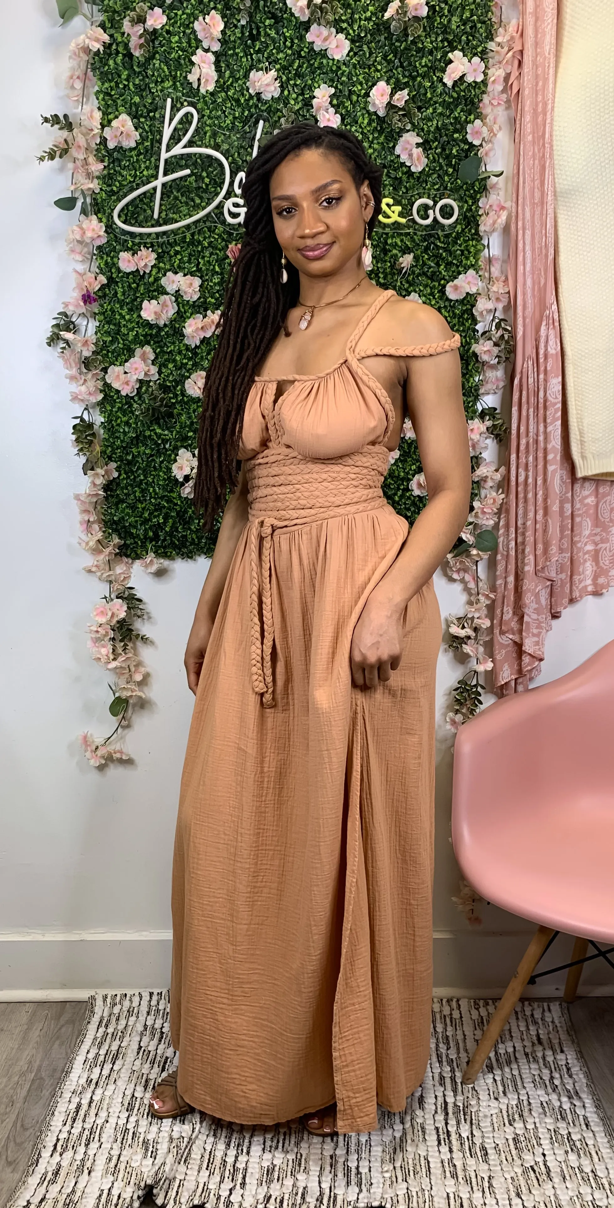 Boho Mona Braided Dress