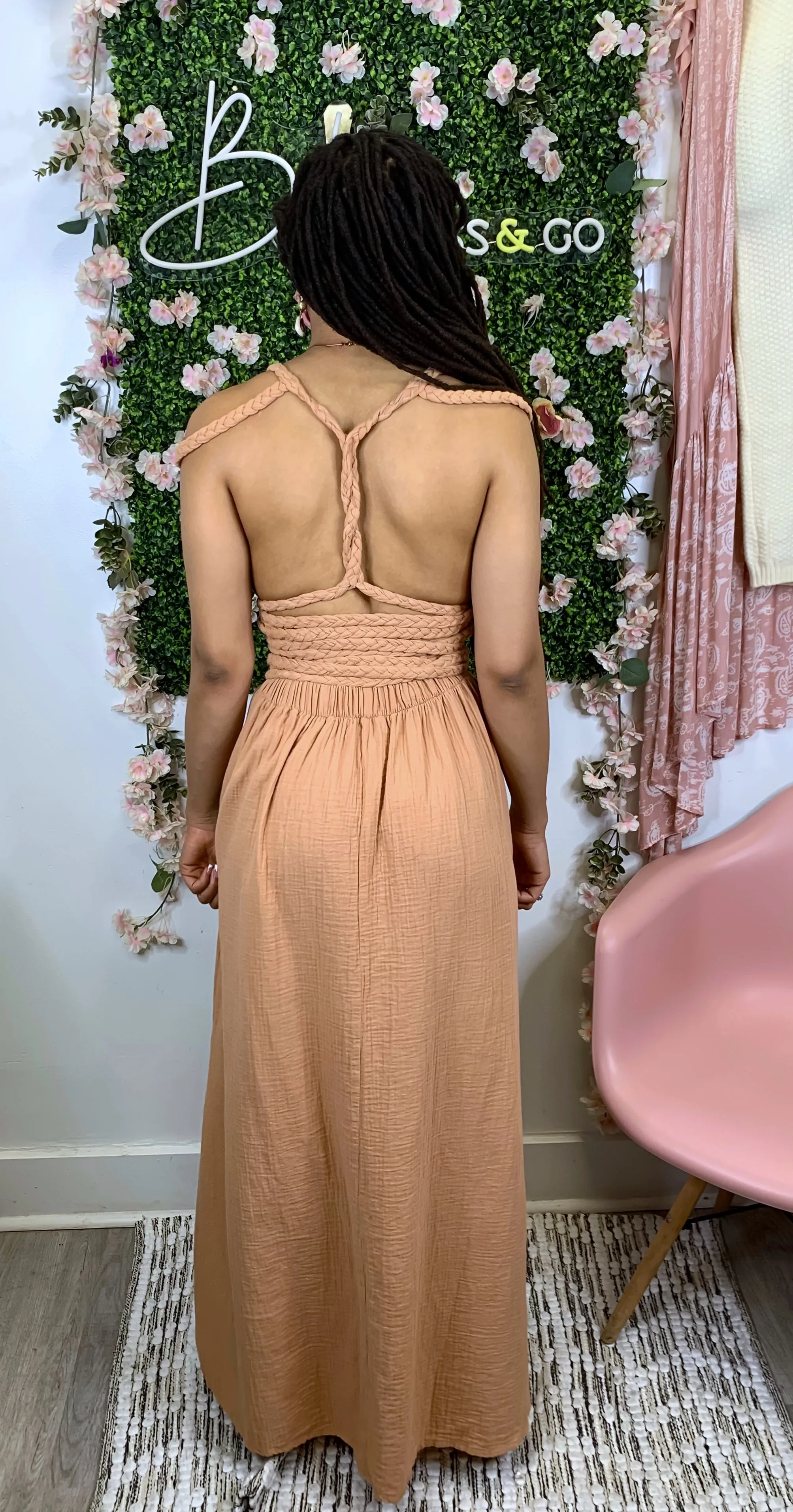 Boho Mona Braided Dress