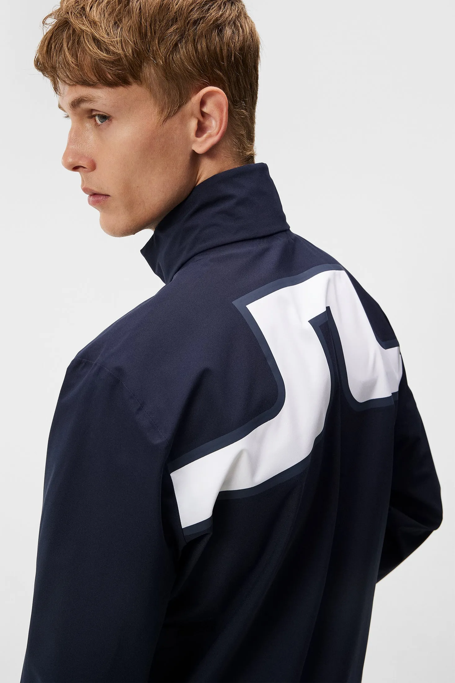 Bridge Padded Rain Jacket / JL Navy