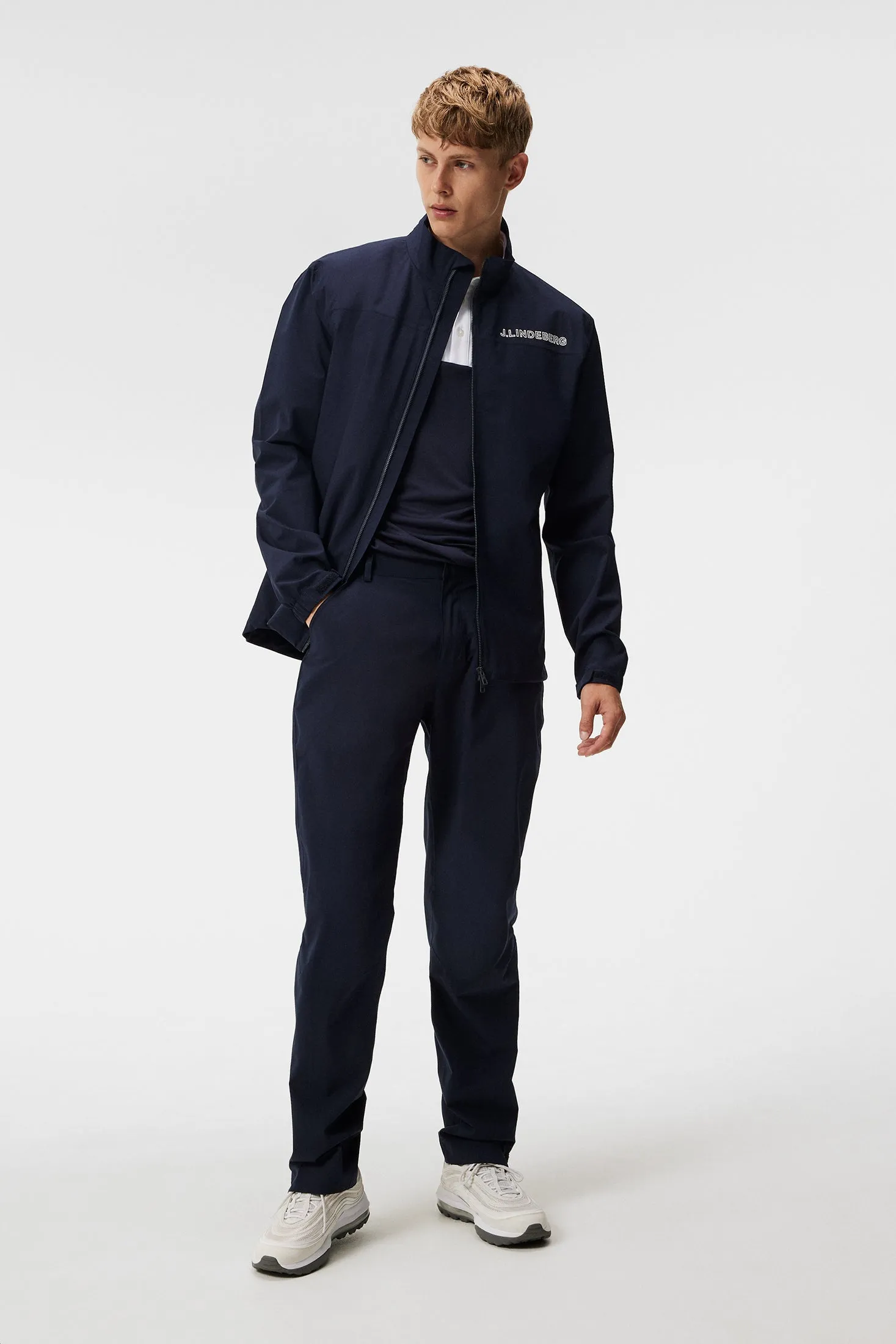 Bridge Padded Rain Jacket / JL Navy