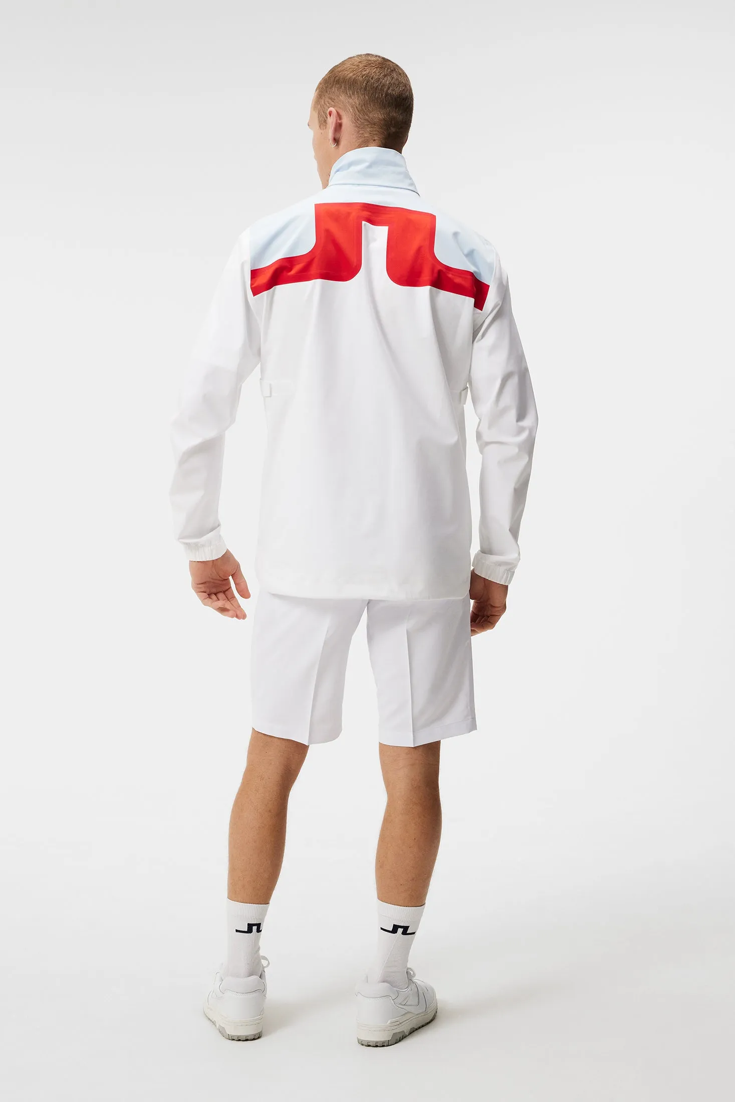 Bridge Padded Rain Jacket / White