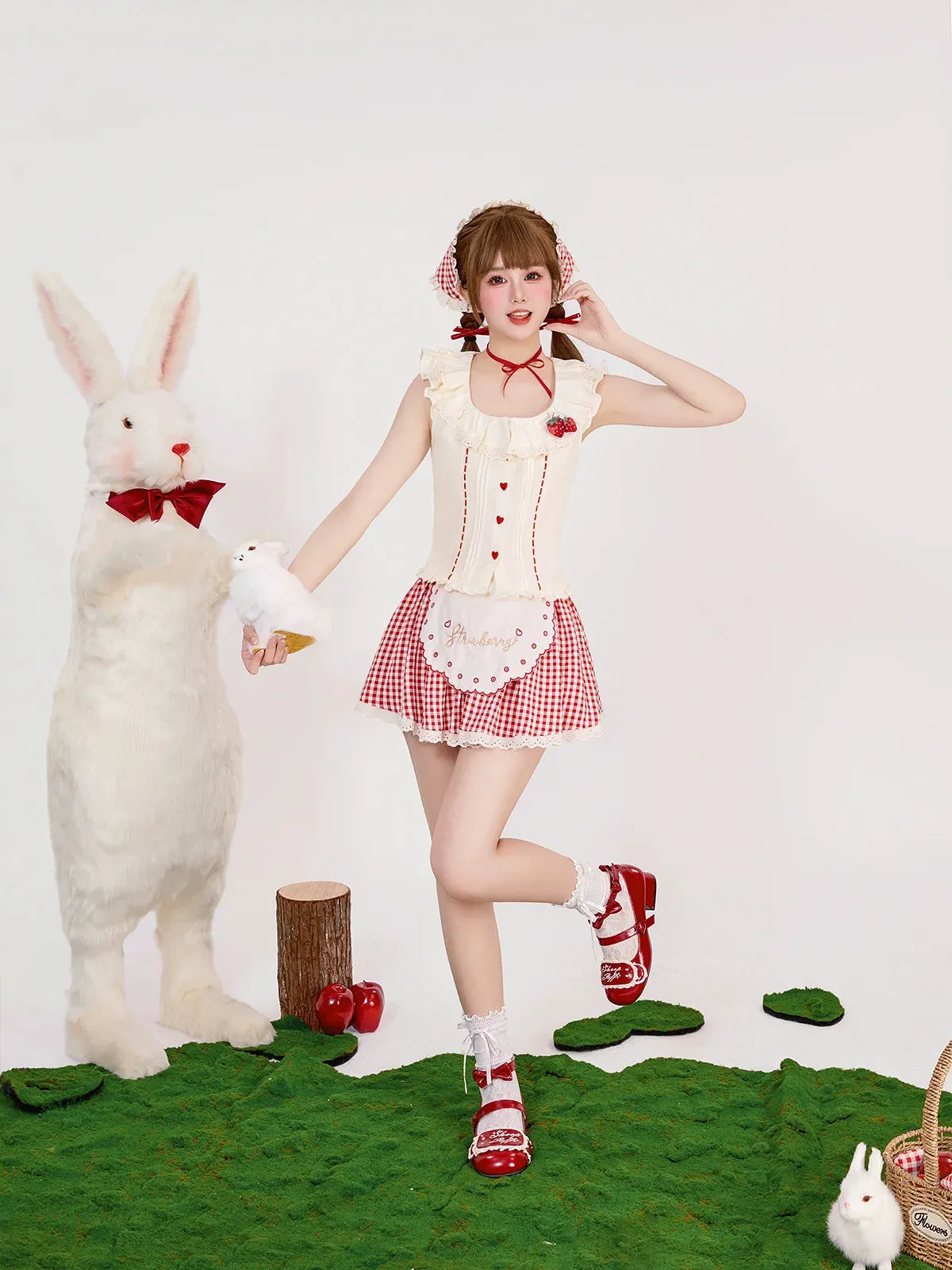 Camisole Sweet   Skirt   Shirt Girly