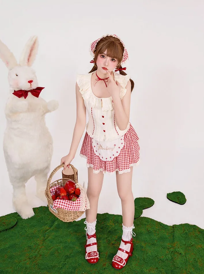 Camisole Sweet   Skirt   Shirt Girly