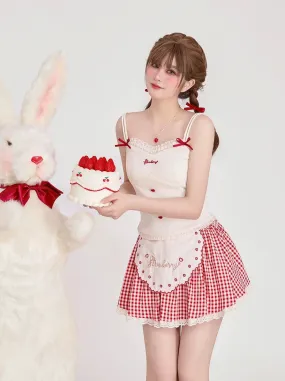 Camisole Sweet   Skirt   Shirt Girly
