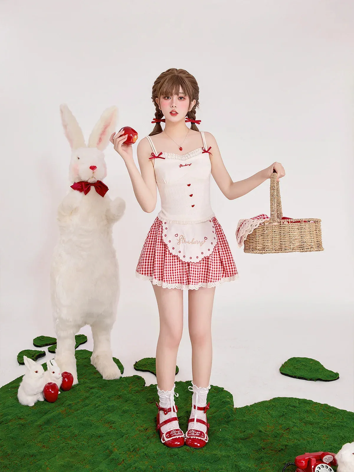 Camisole Sweet   Skirt   Shirt Girly