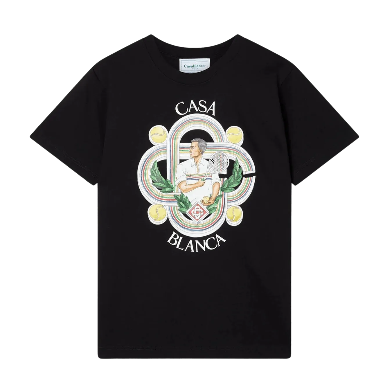 Casablanca Le Joueur T-Shirt 'Black'