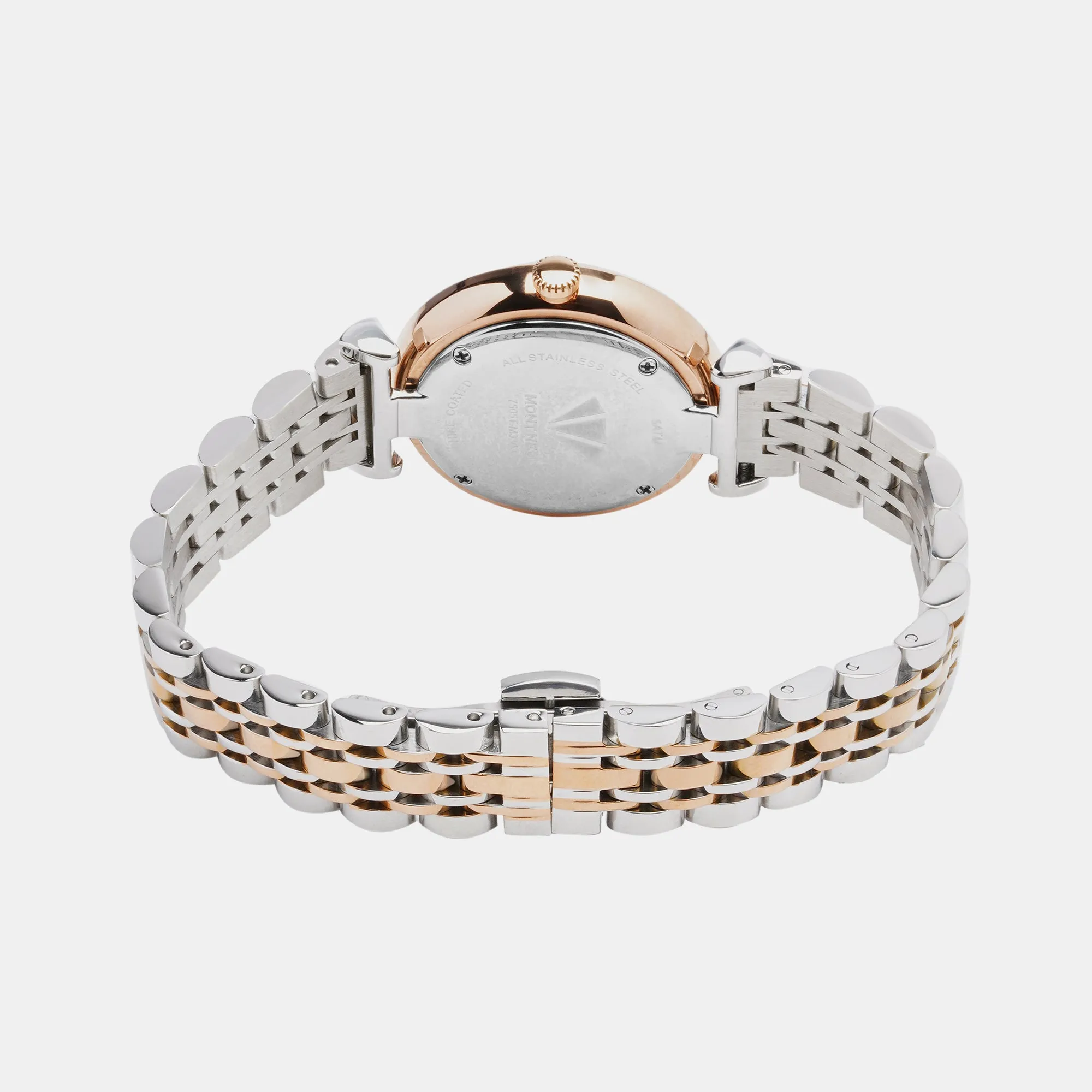 Chic Silver Analog Women Stainless Steel Watch 7505T-M3303