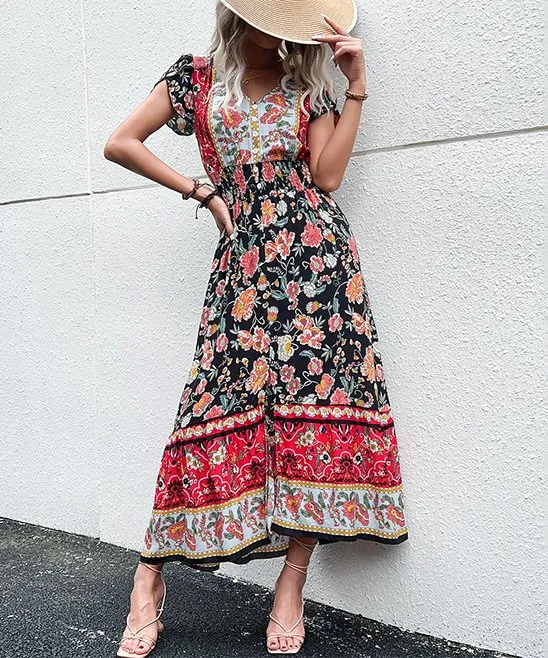 Colorful Boho Maxi