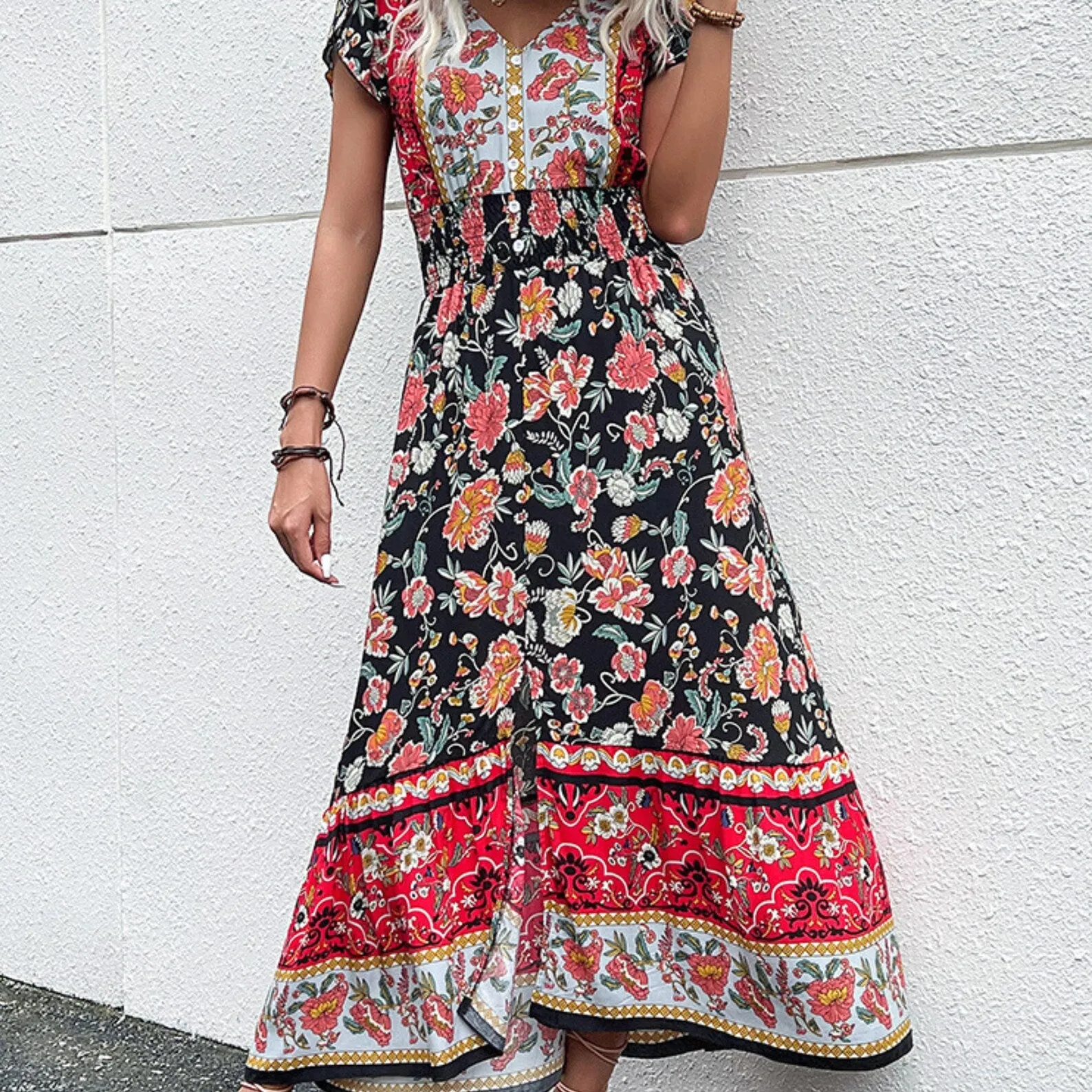 Colorful Boho Maxi