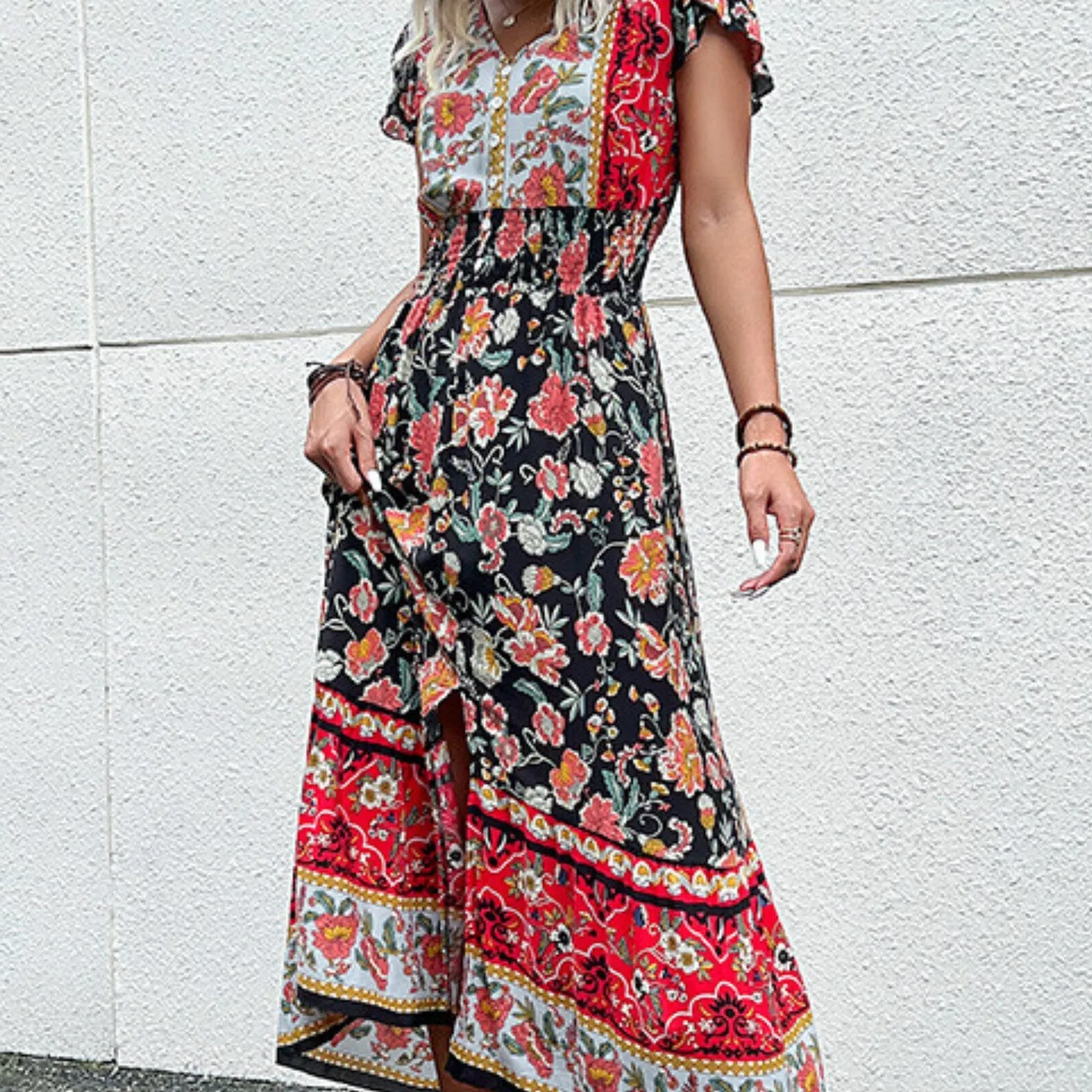 Colorful Boho Maxi