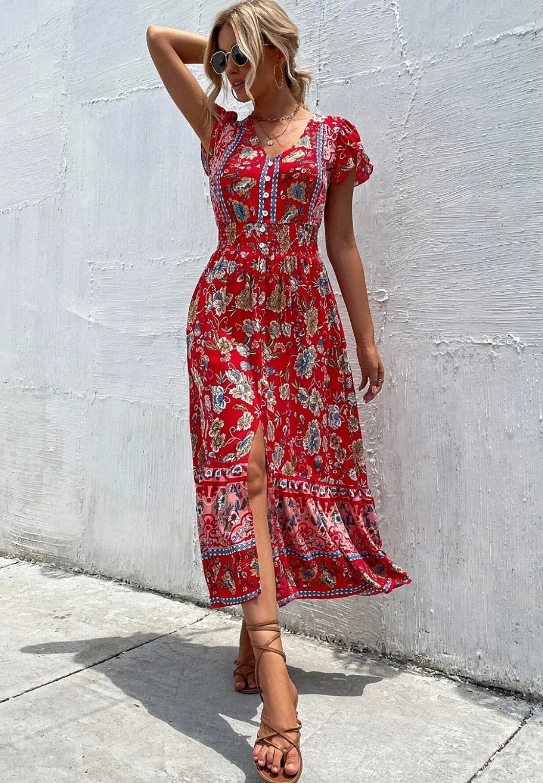 Colorful Boho Maxi