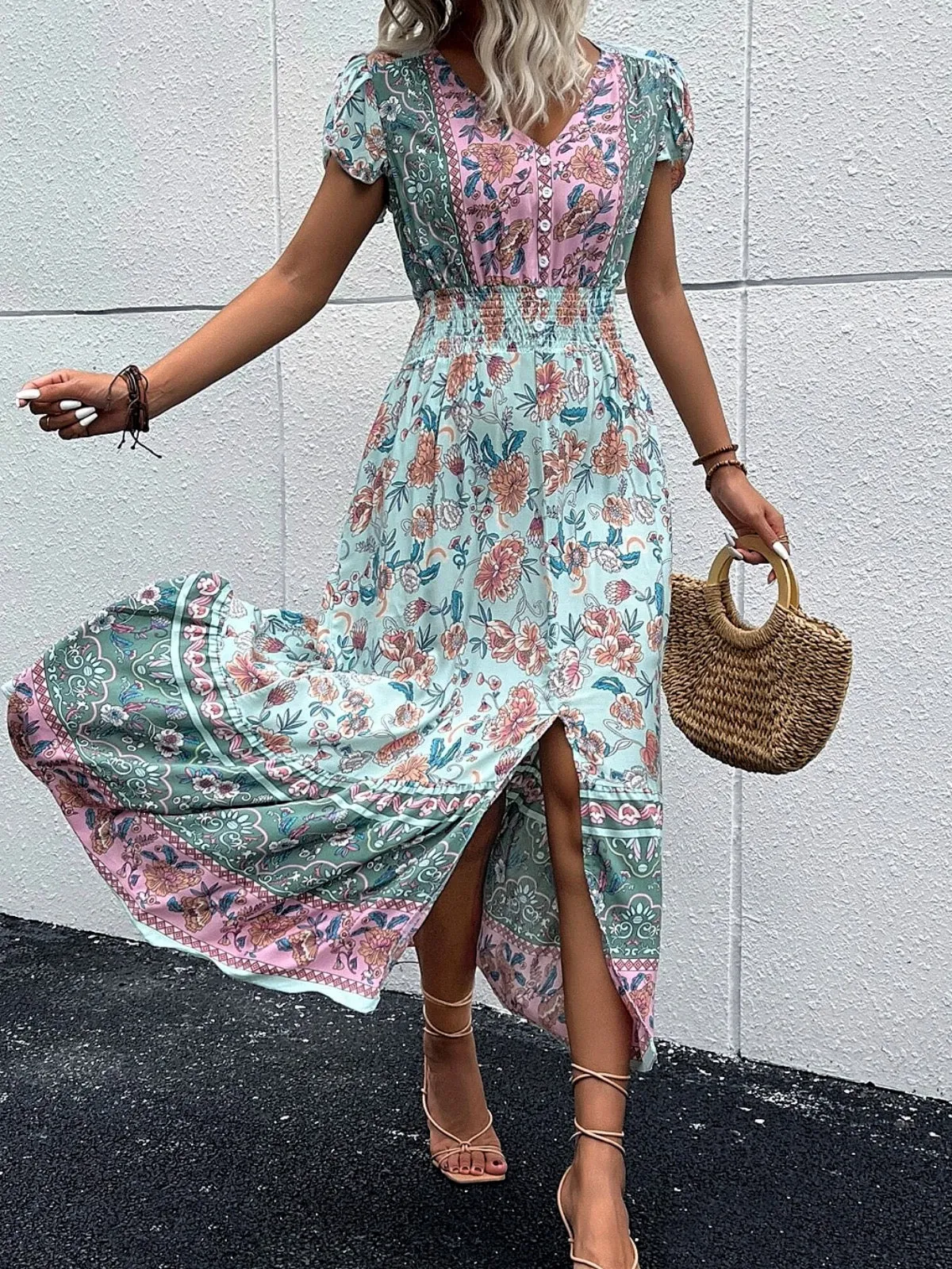 Colorful Boho Maxi