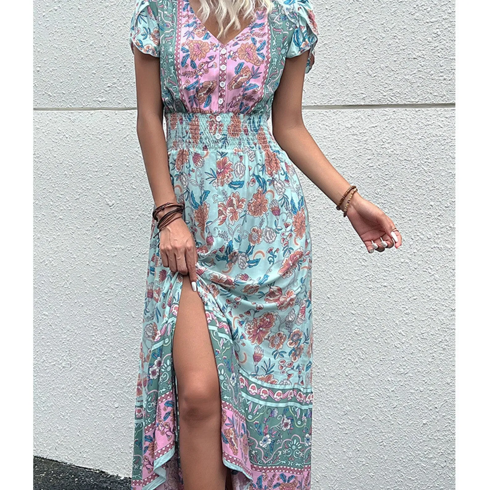 Colorful Boho Maxi