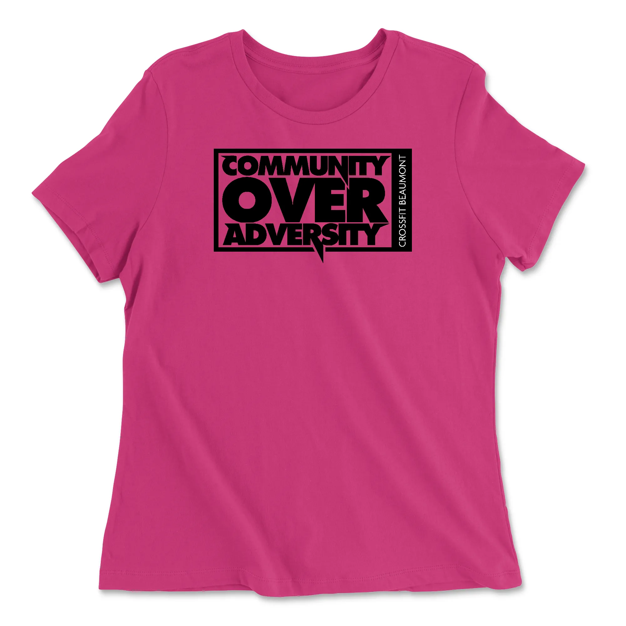 CrossFit Beaumont Community Womens - Relaxed Jersey T-Shirt