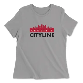 CrossFit City Line City Womens - Relaxed Jersey T-Shirt