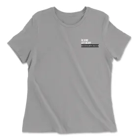 CrossFit Geronimo BE KIND LIFT HEAVY (Pocket) Womens - Relaxed Jersey T-Shirt