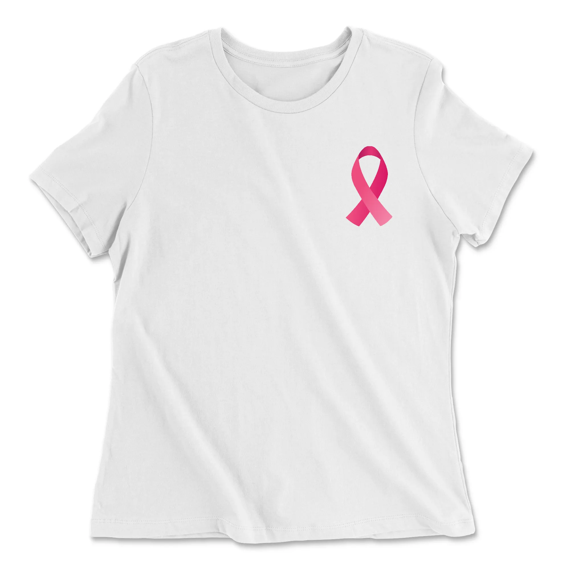CrossFit Kaneohe Pink Ribbon Womens - Relaxed Jersey T-Shirt