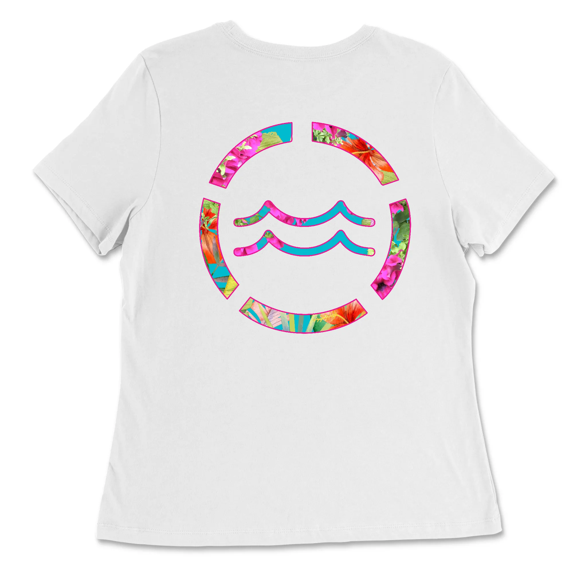 CrossFit Rappahannock Tropical Womens - Relaxed Jersey T-Shirt