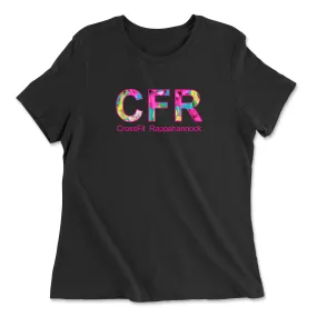 CrossFit Rappahannock Tropical Womens - Relaxed Jersey T-Shirt