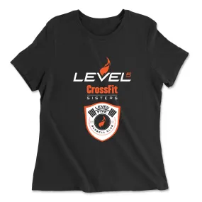 CrossFit Sisters Barbell Club Womens - Relaxed Jersey T-Shirt