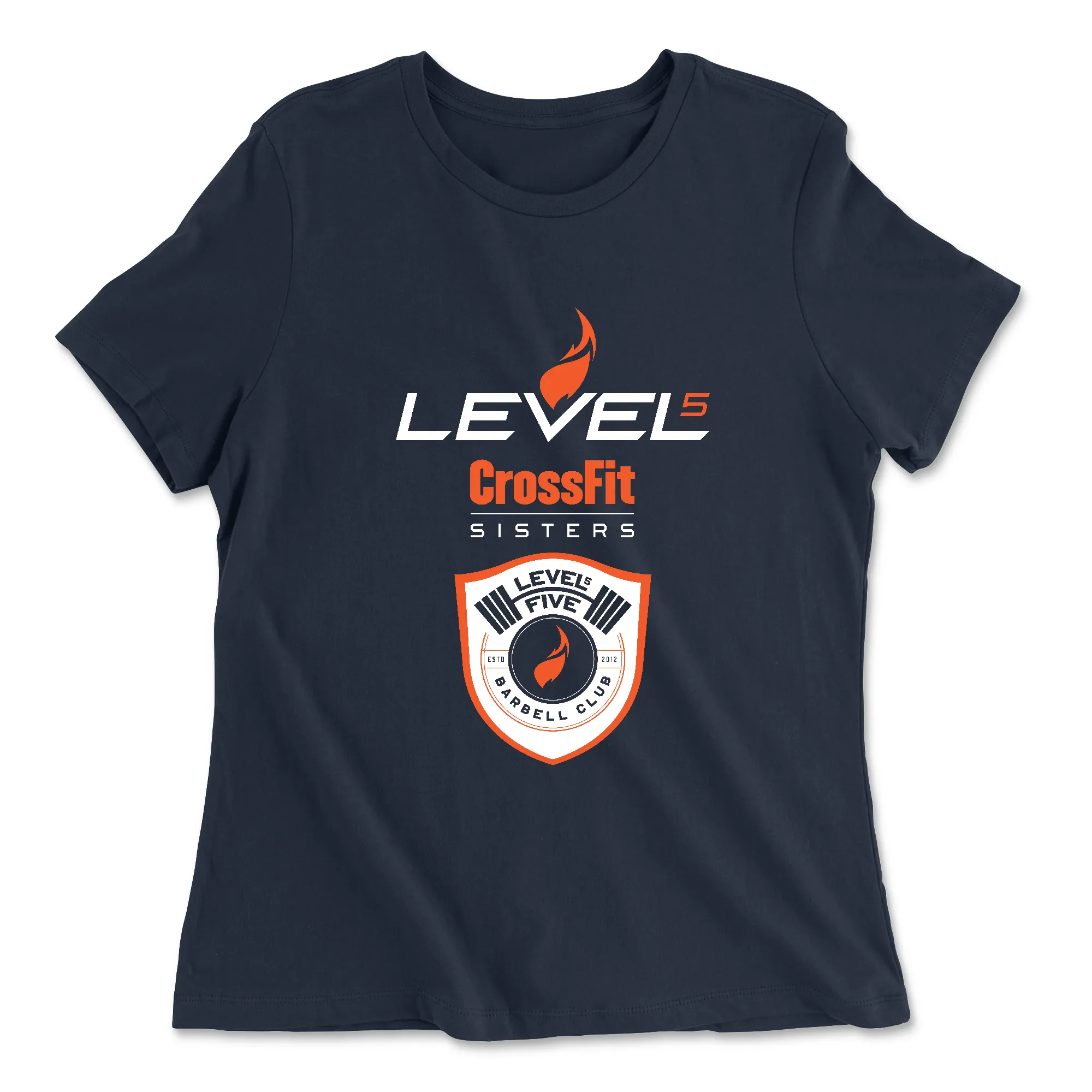 CrossFit Sisters Barbell Club Womens - Relaxed Jersey T-Shirt