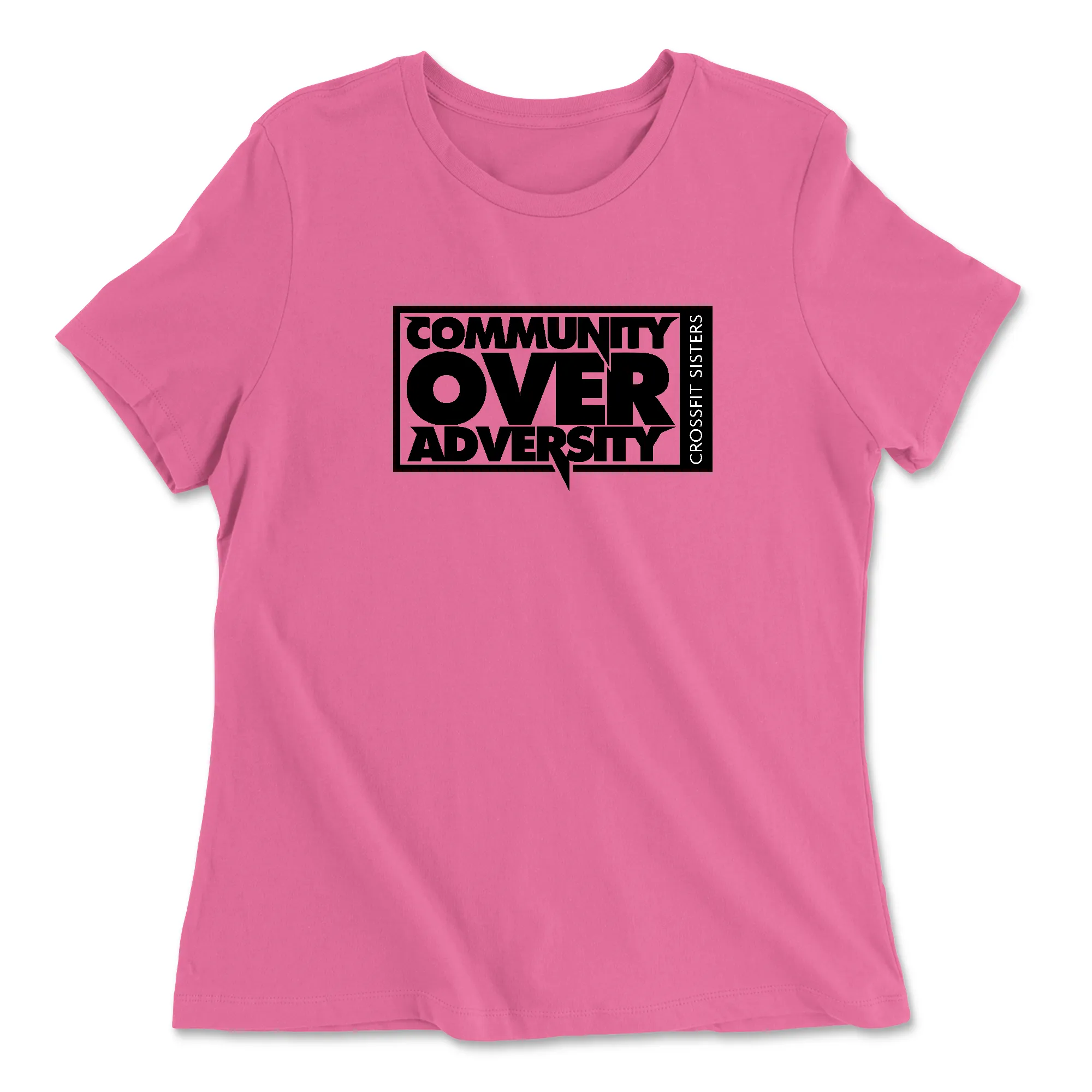 CrossFit Sisters Community Womens - Relaxed Jersey T-Shirt