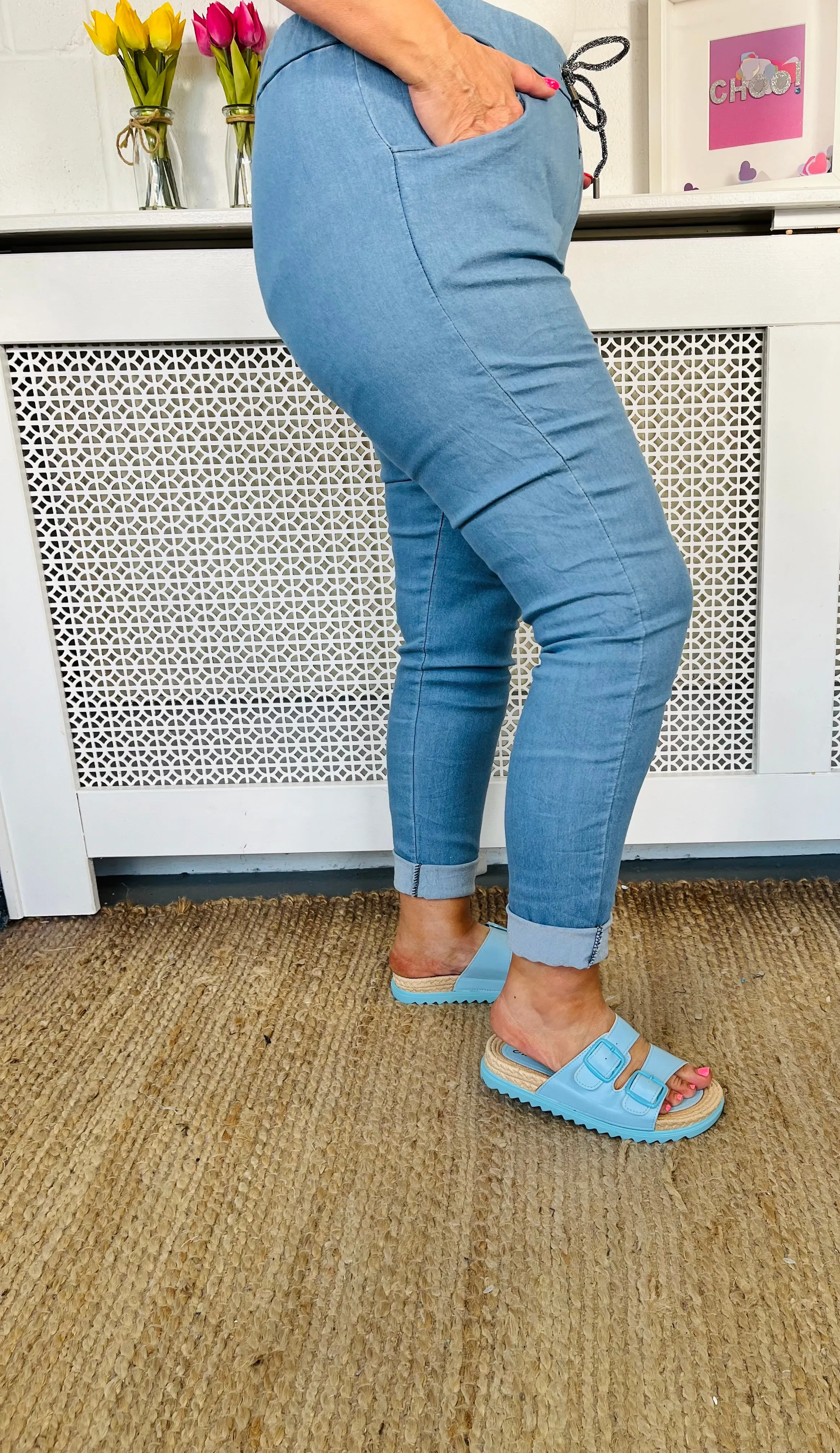 Dina Magic Jeans - Light Denim