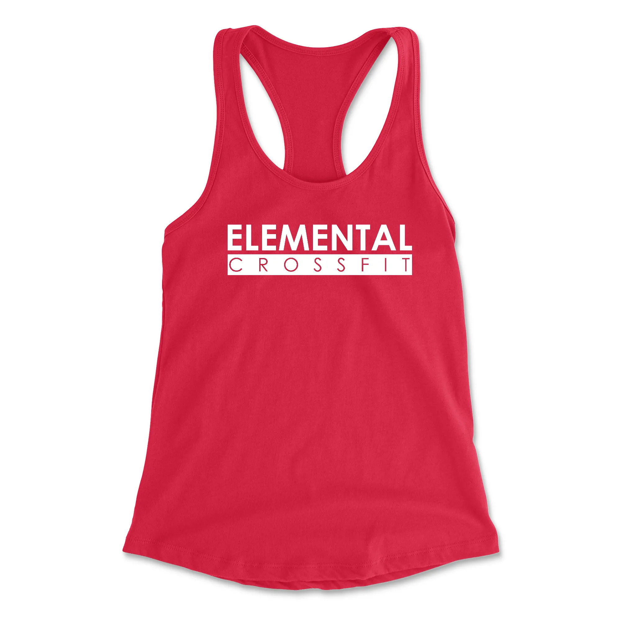 Elemental CrossFit White Womens - Relaxed Jersey T-Shirt
