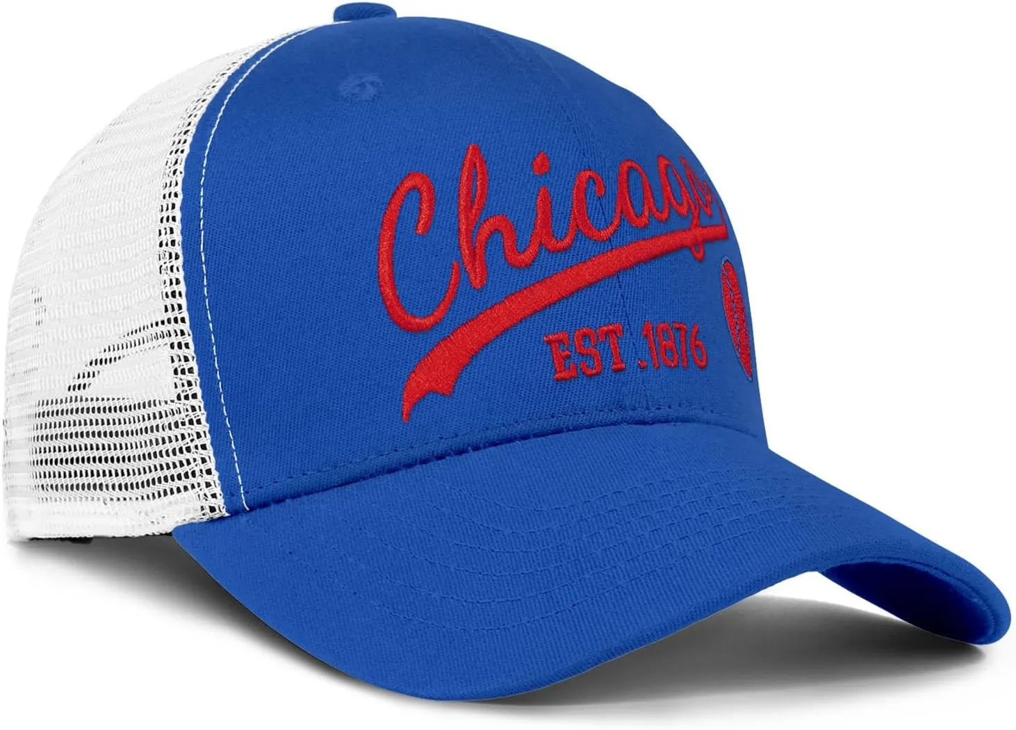 Embroidered City Trucker Hat for Men Women Mesh Unisex Baseball Cap