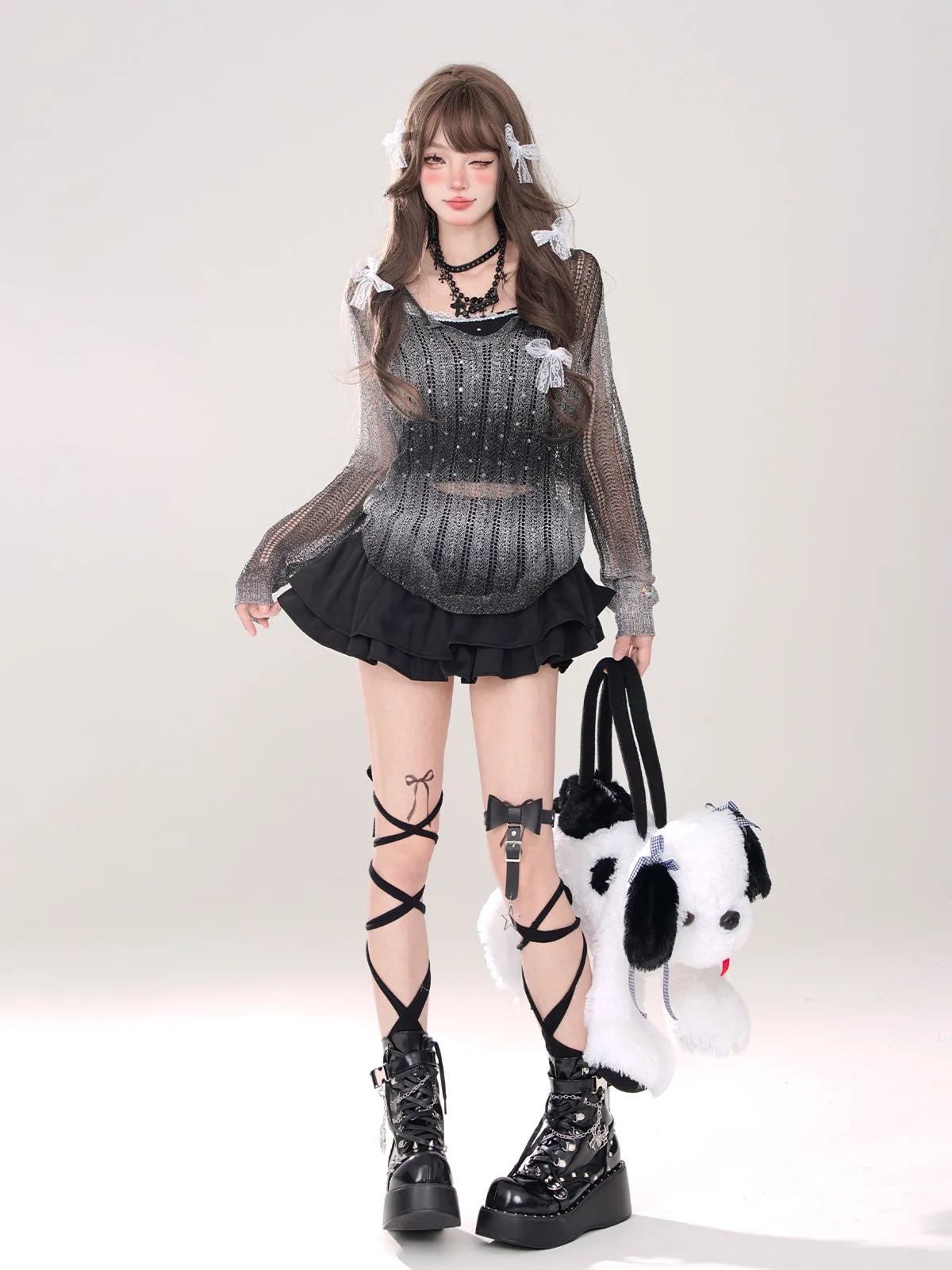 Essence Puff Ruffle Skirt Love Cake