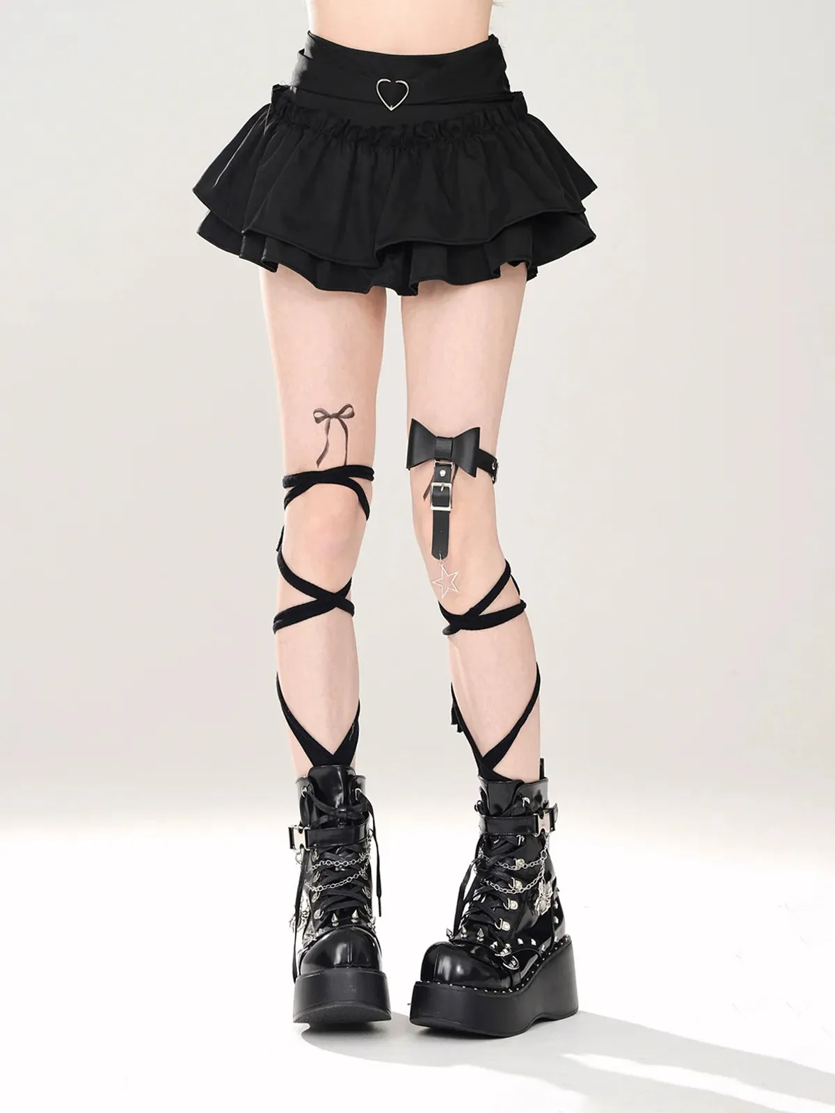 Essence Puff Ruffle Skirt Love Cake