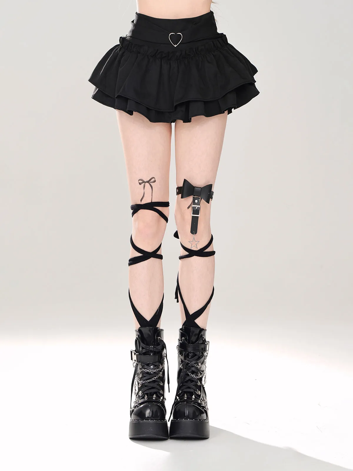 Essence Puff Ruffle Skirt Love Cake