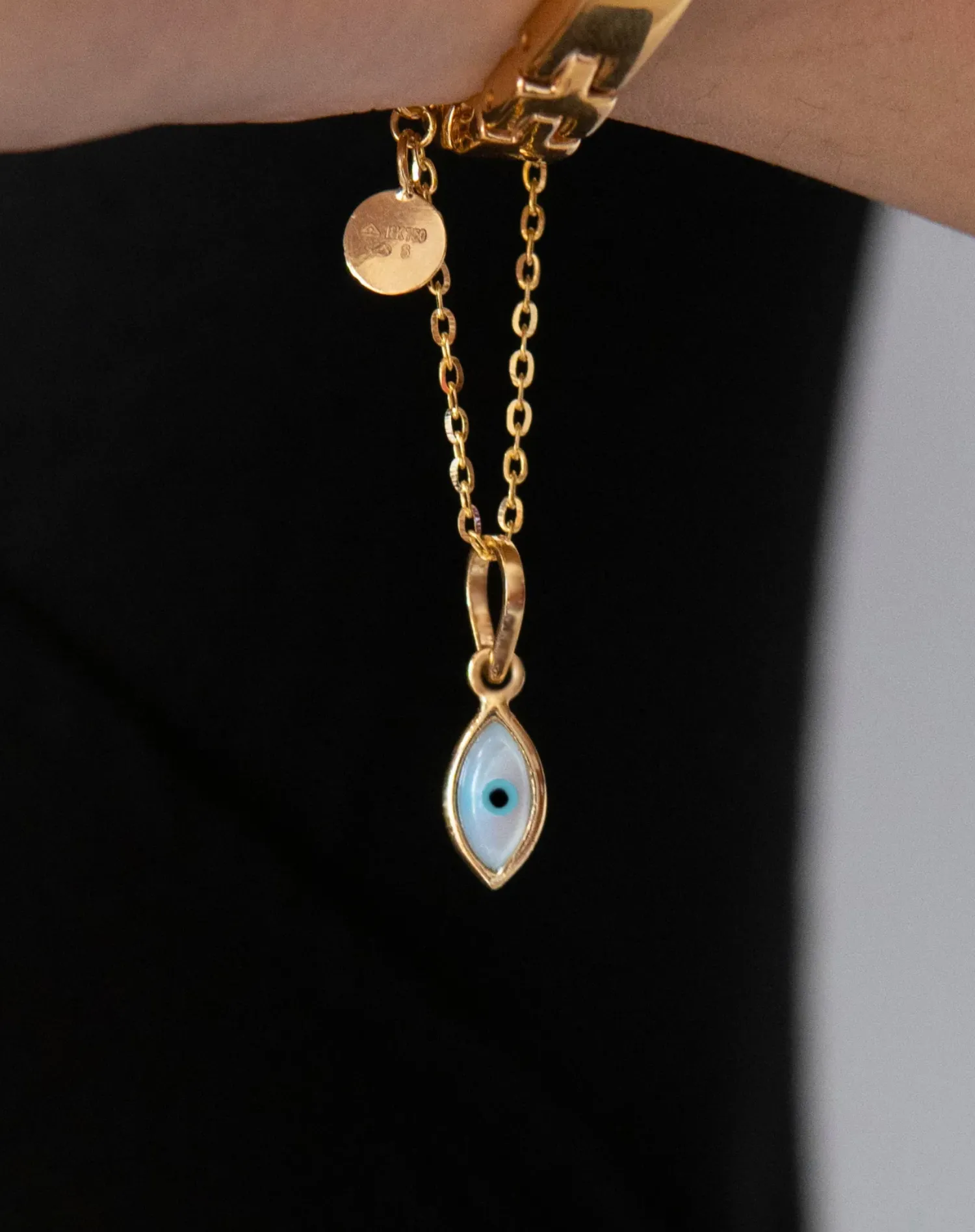 Evil Eye Marquise (Small) Watch Charm Set