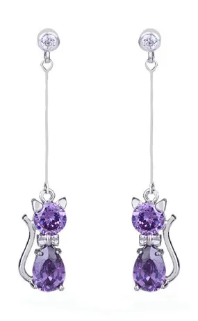 Fashion Adorable Animal Korean Zircon Earrings Jewelry For Women