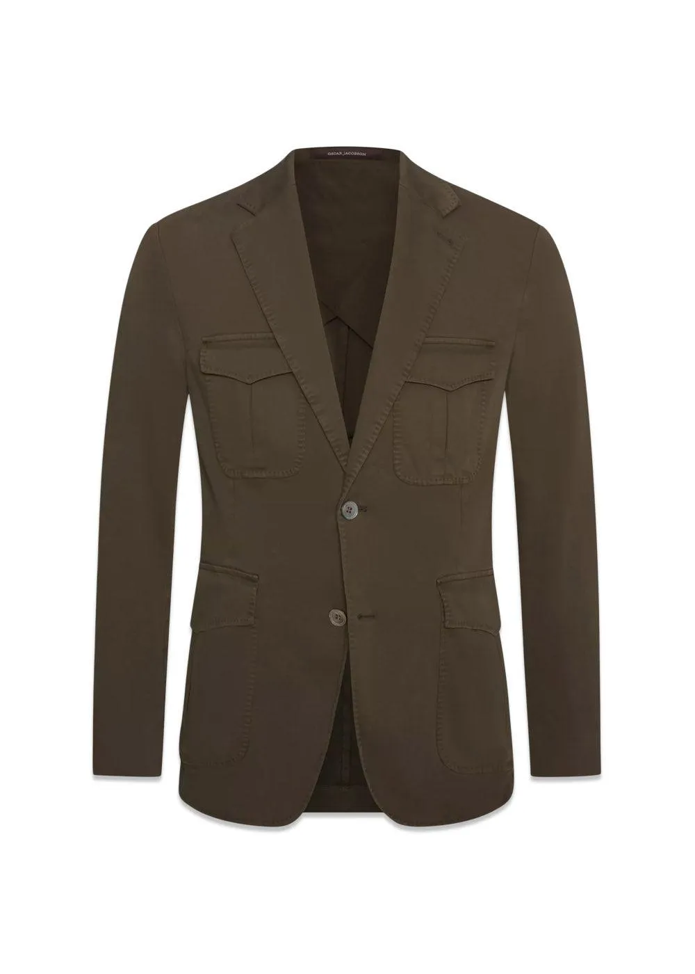 Friso Safari Soft Blazer - Green Cervo