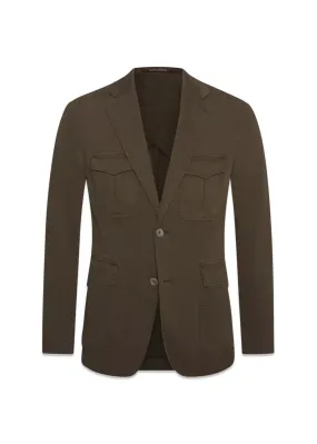 Friso Safari Soft Blazer - Green Cervo