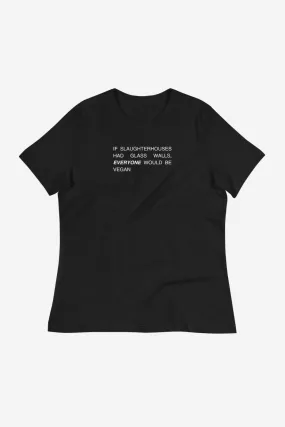 Glass Walls Women's Relaxed T-Shirt