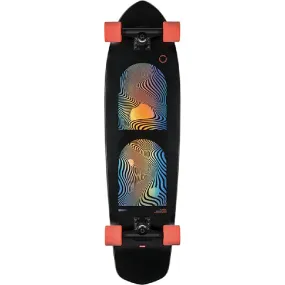 Globe Blazer XL Black/Orange 36.25" Cruiser Longboard
