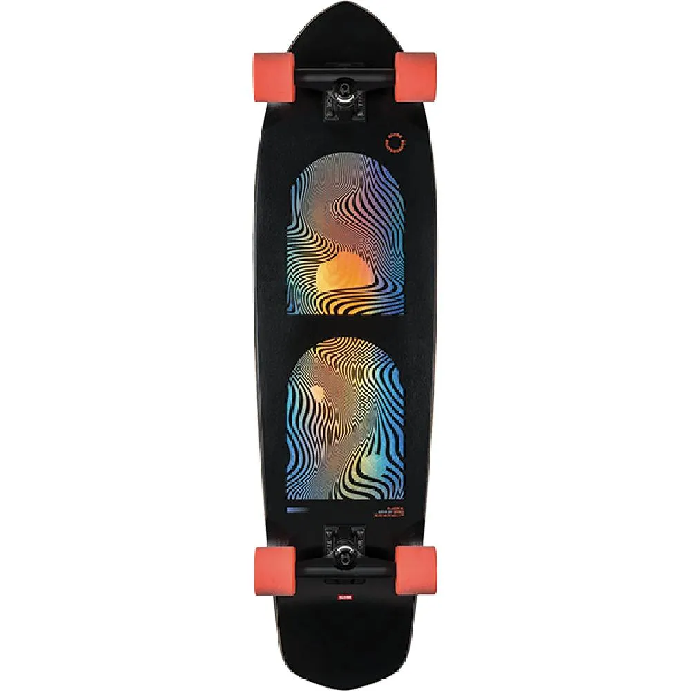 Globe Blazer XL Black/Orange 36.25" Cruiser Longboard