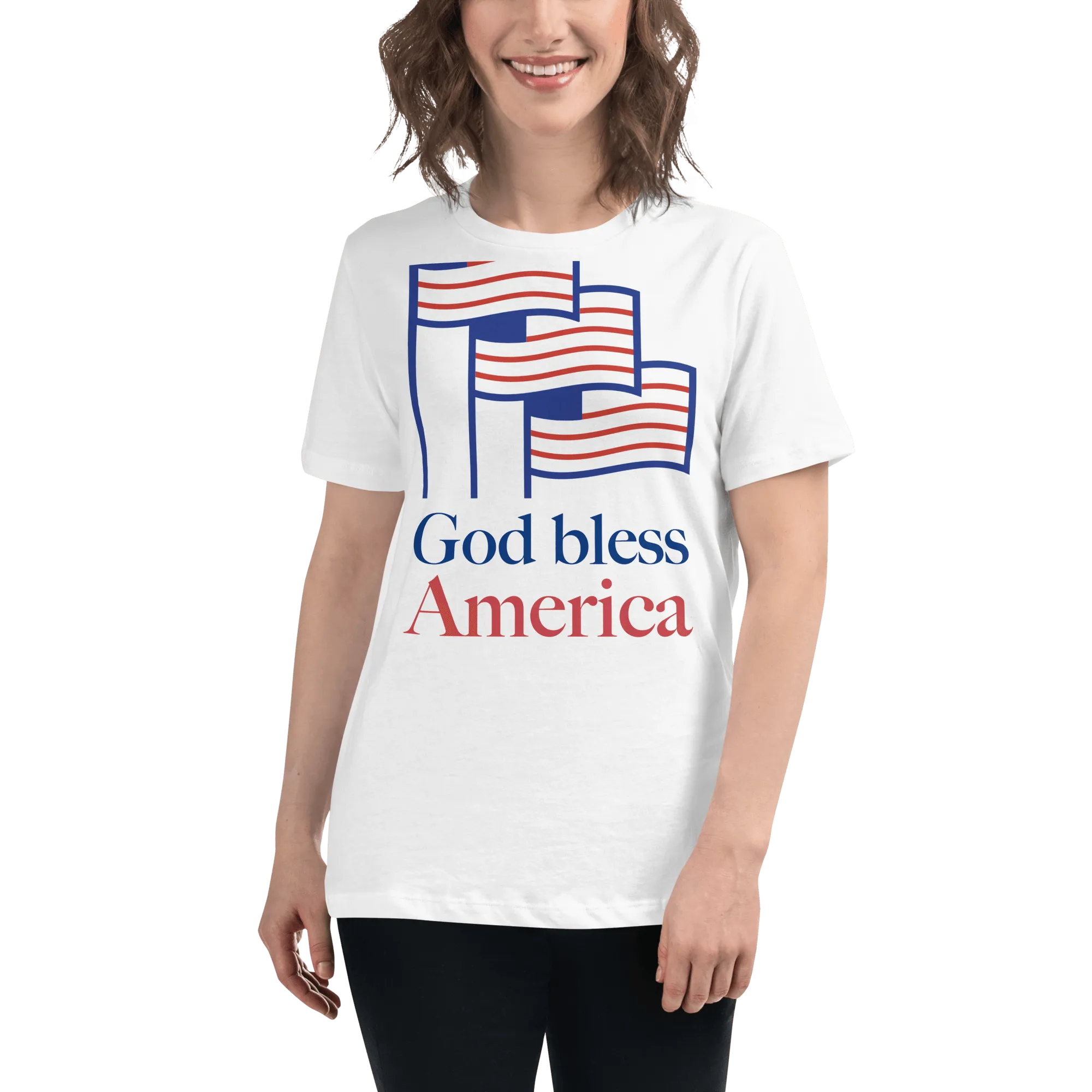 God Bless America Relaxed T-Shirt