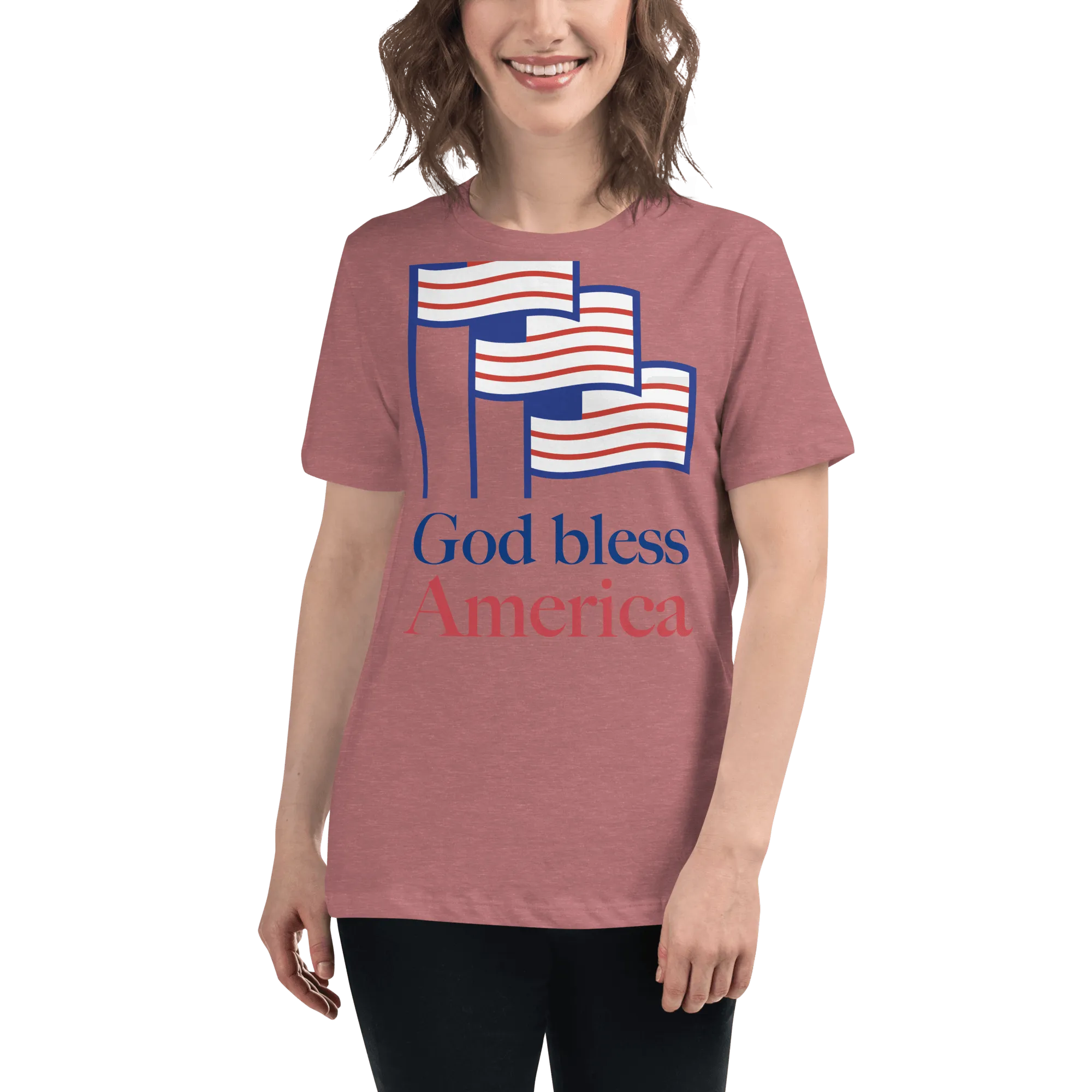 God Bless America Relaxed T-Shirt