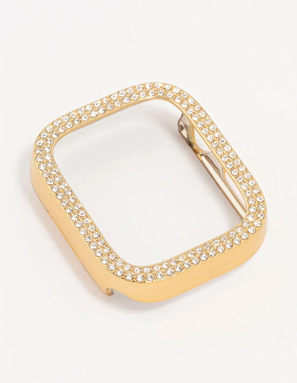 Gold Diamante Encrusted Watch Case 38 mm