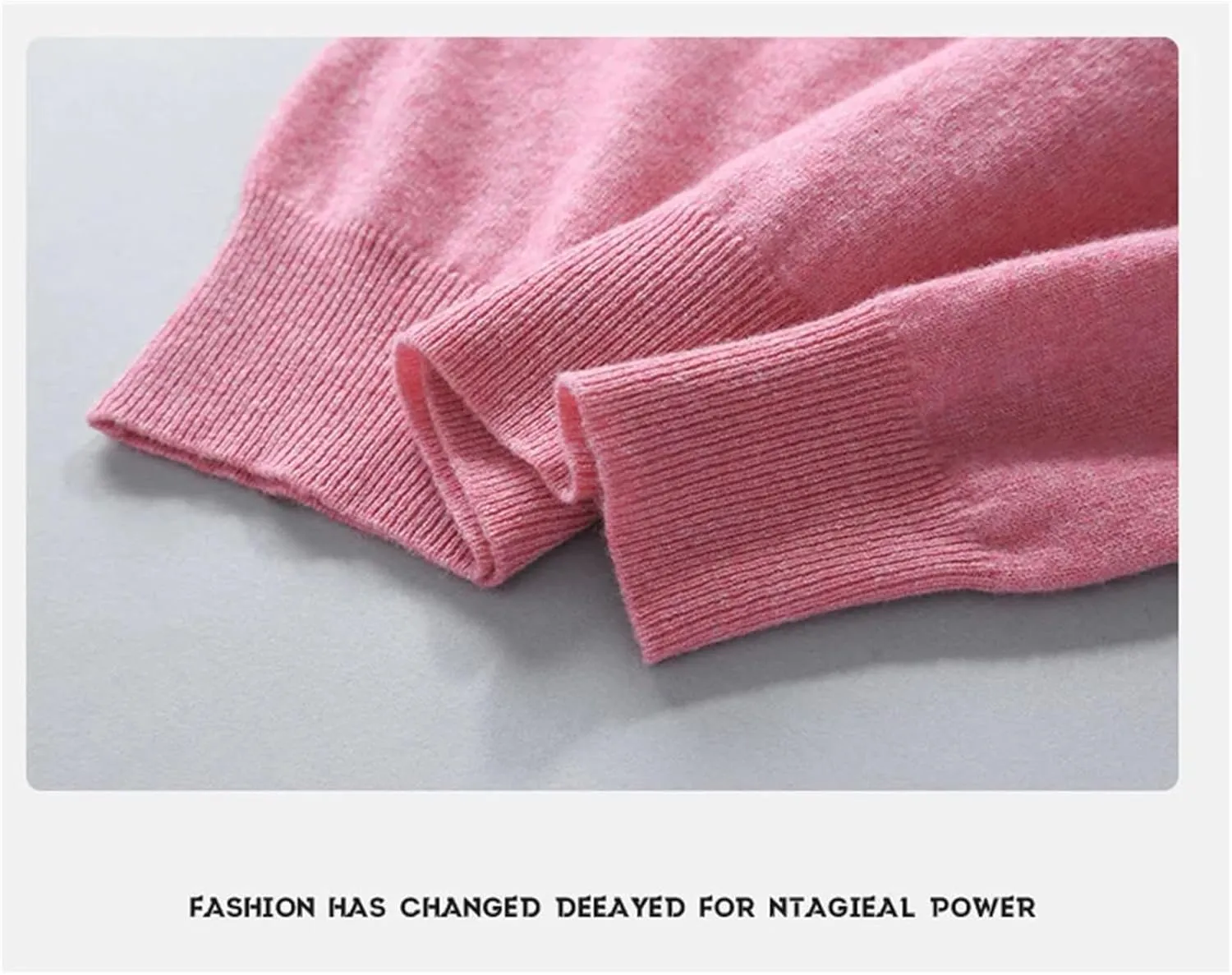 Haitpant Autumn Winter Cashmere Sweater Men V-Neck Soft Warm Cashmere Sweater Jumper Knitted Pullover
