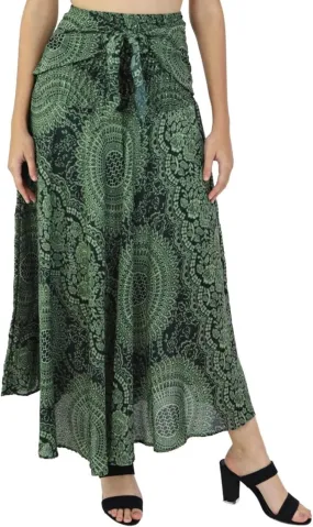 Hippie Skirt Boho Dress Bohemian Gypsy Maxi Long Skirts for Women Summer midi Beach Dress