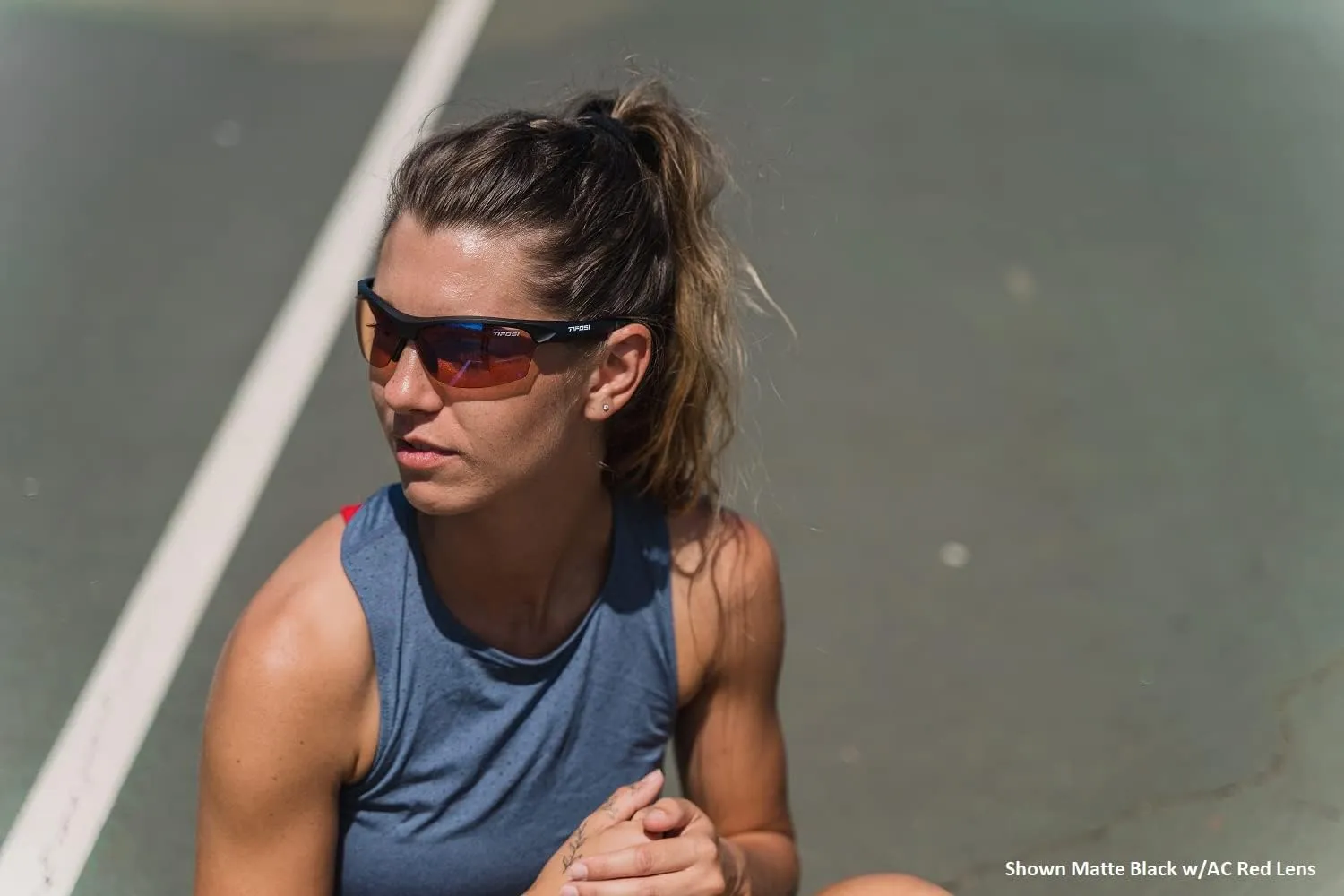 Intense Sport Sunglasses Men & Women - Ideal For Golf, Pickleball, Running & Tennis. Vented Lenses Prevent Fogging