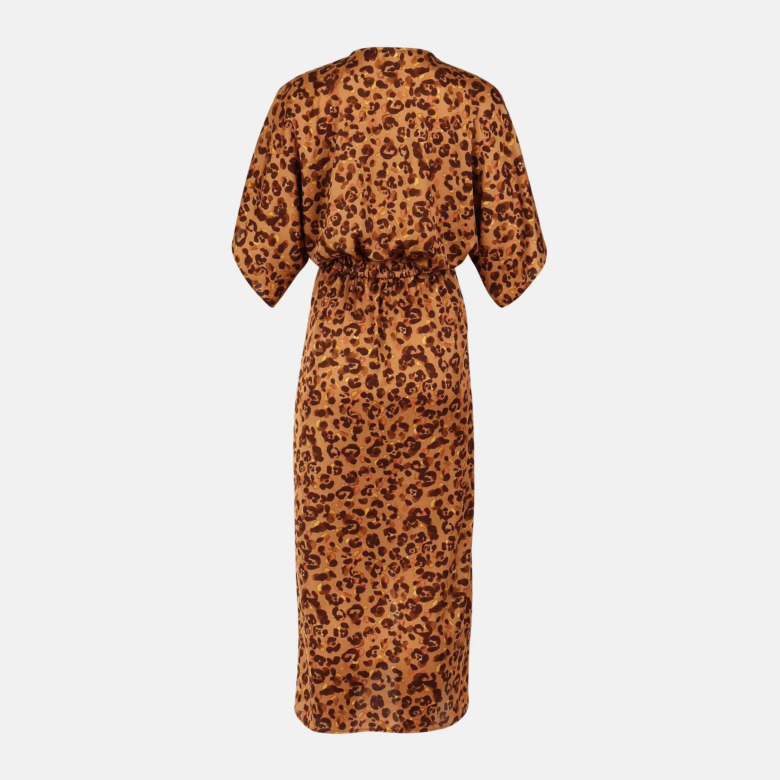 Joey Maxi Dress - Caramel Leopard